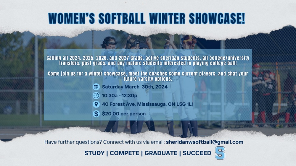 Women's Softball Winter Showcase