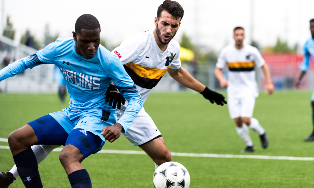 Men's soccer to complete Humber trilogy in OCAA Title Game