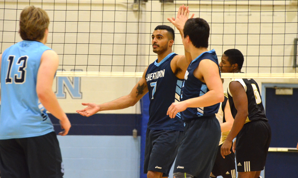 Men's volleyball clinch playoff spot with win over Conestoga