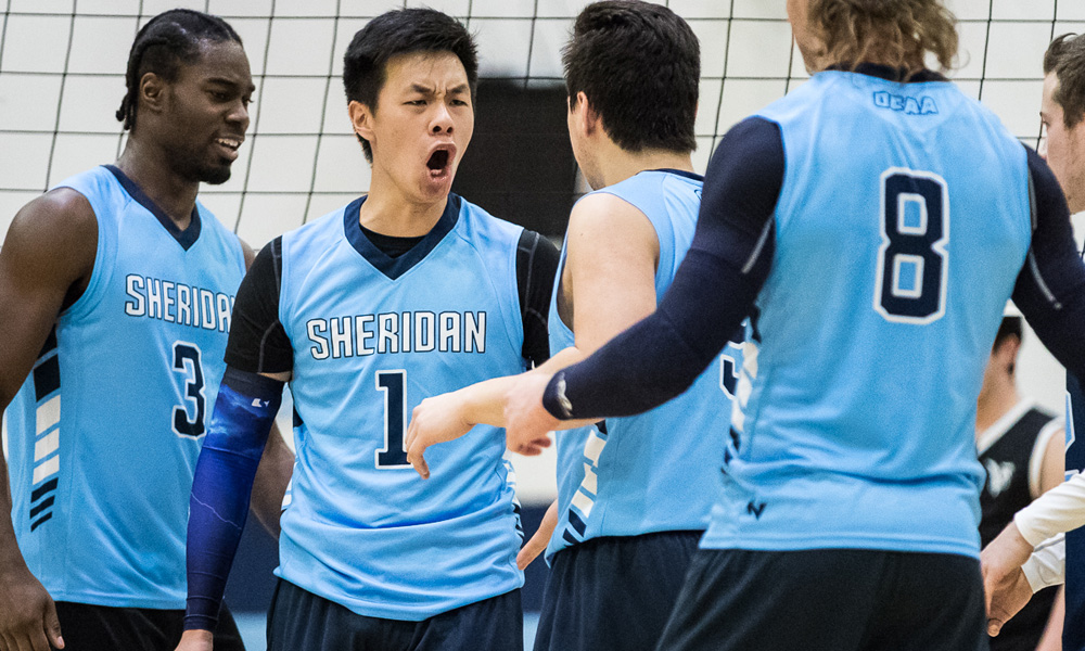 Men’s volleyball sweep back-to-back matches
