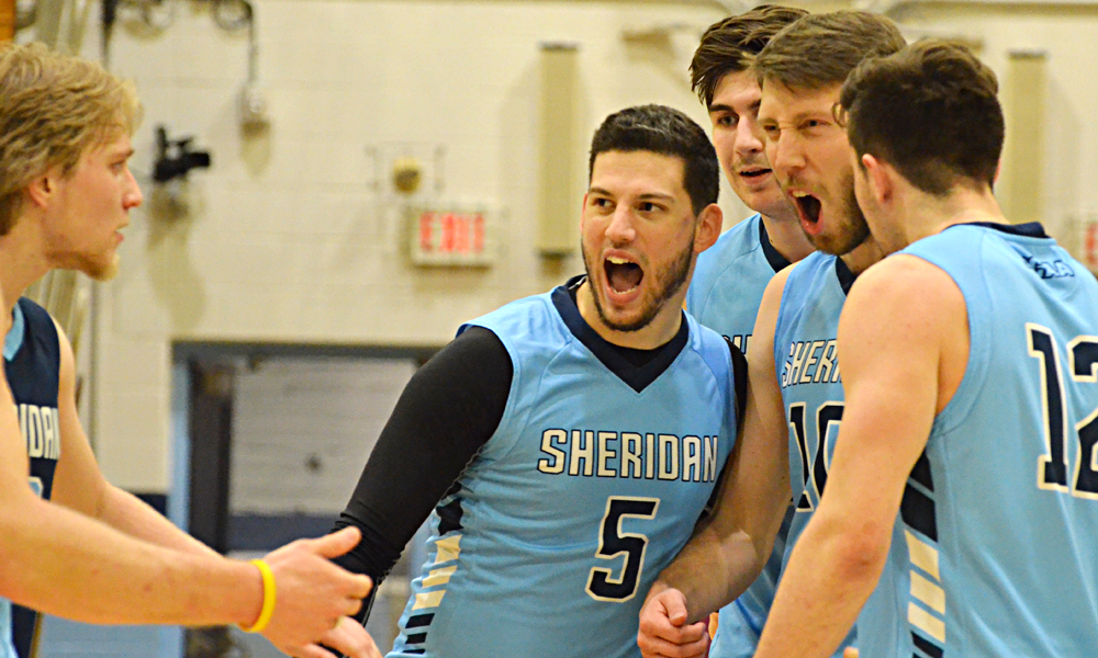 Men's volleyball fall to division-leading Fanshawe