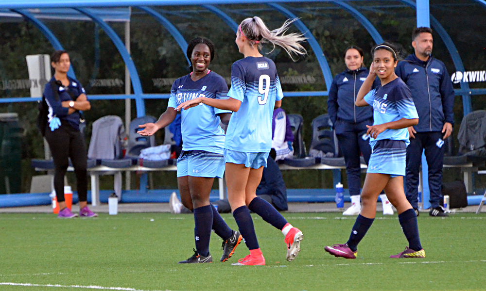 Women's soccer holds off George Brown late