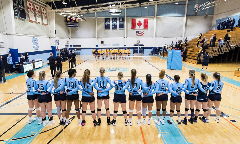 Women's volleyball drop third straight to Humber