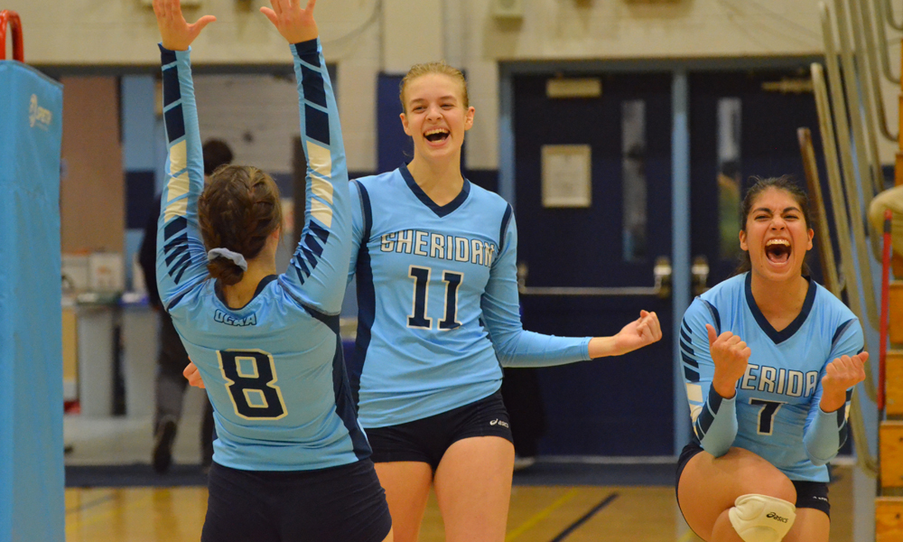 Women's volleyball snap three-game slide with win over Conestoga
