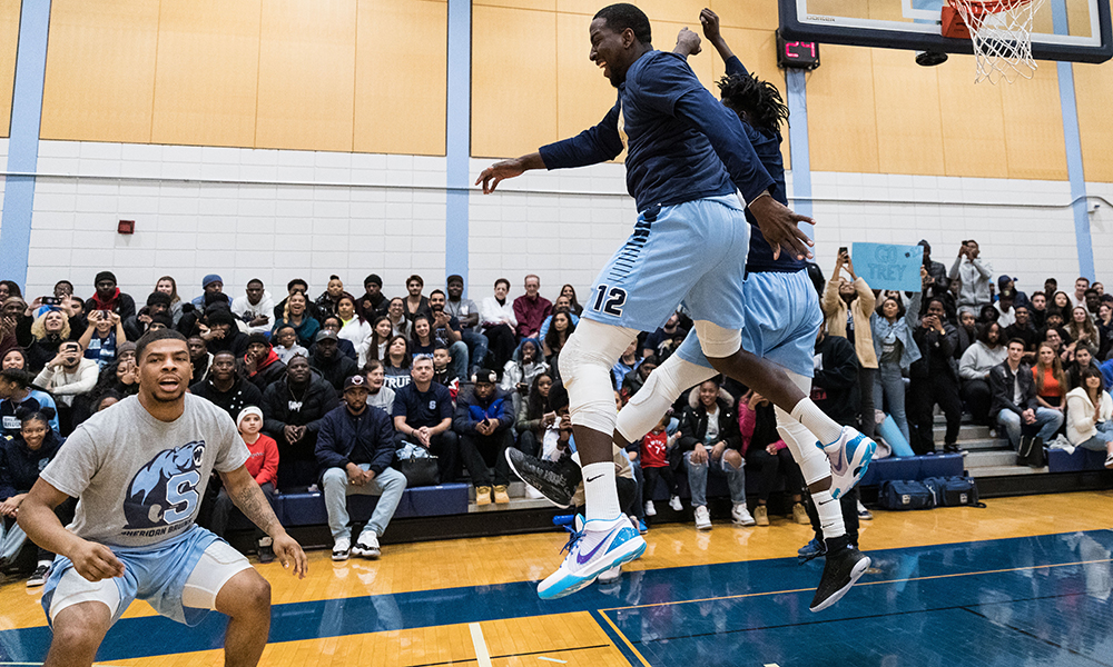 Vintage men's basketball rivalry highlights opening round of OCAA playoffs